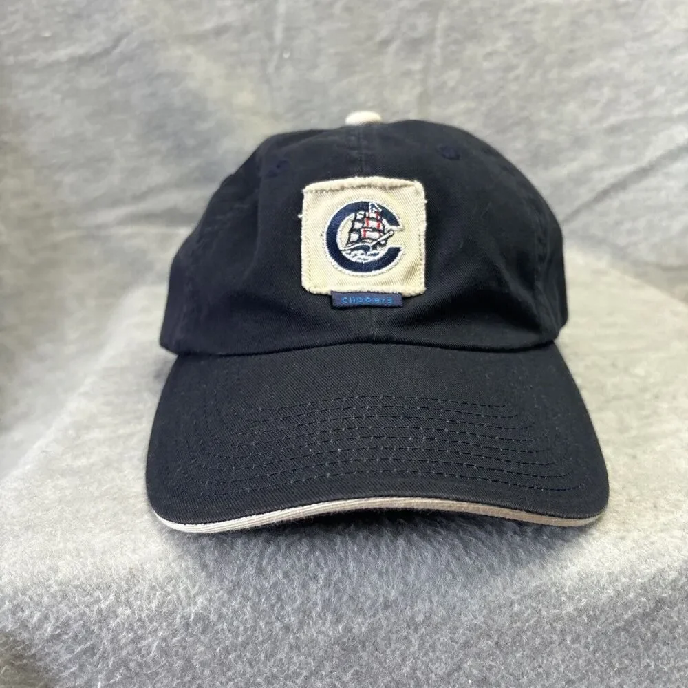 VTG Columbus Clippers‎ Snapback Hat Cap Minor League Baseball MLB Navy Patch